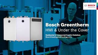 Bosch Greentherm 9000 HMI amp Under the Cover Chas K [upl. by Fawnia]