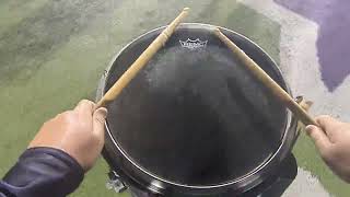 Angleton High School Purple Pride  Snare cam [upl. by Dever]