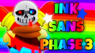 SHANGHAIVANIA PHASE 3 INK Sans GAMEPLAY  UNDERTALE JUDGMENT DAY [upl. by Oranneg]