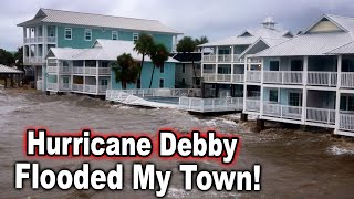 Hurricane Debby Flooded My Town Full Hurricane amp Aftermath Vlog [upl. by Nancie]