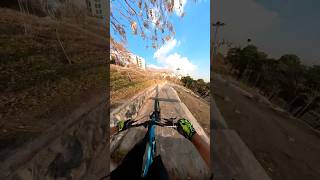 Urban freeride  double double mtb urbanfreeride urbandownhill downhillmtb enduromtb bike [upl. by Erl378]