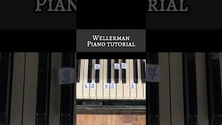 WELLERMAN PIANO TUTORIAL piano [upl. by Asli10]