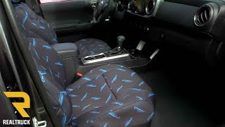 How to Install Coverking Seat Covers on a Toyota Tacoma [upl. by Atekan]