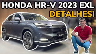 NOVO HONDA HRV 2023 EXL EM DETALHES  Falando de Carros [upl. by Lamiv]