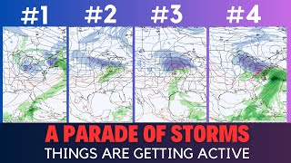 Multiple chances of seeing snow this month [upl. by Asi]