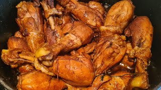 🇸🇷 Surinaamse Kip ketjap voor BamiNasichicken for fried ricenoodles [upl. by Lurline]