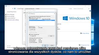 Jak korzystać z wirtualnej pamięci RAM w systemie Windows 10 [upl. by Claudette]