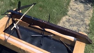 Medieval Crossbow VS Pistol Crossbow [upl. by Glenda]