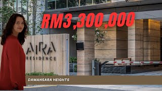 Luxury Property Aira Residence Damansara Heights Kuala Lumpur FOR SALE [upl. by Anaihs]