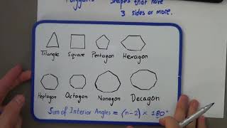 IGCSE Maths  Lines Angles and Shapes  Lesson 8 [upl. by Kalikow]