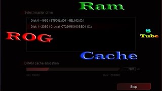 Acelera Tu Disco HDD o SDD  Rog RamCache En Español [upl. by Draneb]