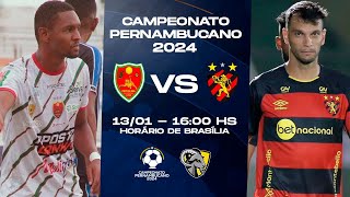 PETROLINA X SPORT  CAMPEONATO PERNAMBUCANO  JOGO COMPLETO [upl. by Stephenie]