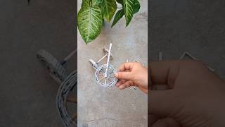 Easy Newspaper Craft💡 Mini Cycle diy craft trending tiktok youtubeshorts shorts reels short [upl. by Narol750]