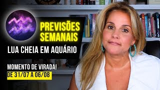 PREVISÃ•ES SEMANAIS  MOMENTO DE VIRADA  MÃRCIA FERVIENZA [upl. by Aemat]