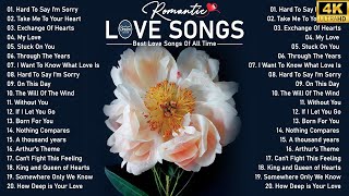 Love Songs Of All Time Playlist Romantic Love Songs 2024  Love Songs 70s 80s 90s WestlifeBoyzone [upl. by Anailuig499]