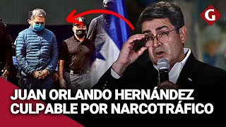 Expresidente de Honduras declarado culpable de narcotráfico por justicia de EEUU  Gestión [upl. by Fanestil]