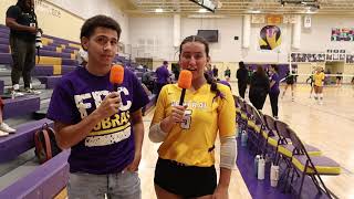 Paige Hager After Game Volleyball Interview [upl. by Wilber]