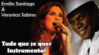 EMILIO SANTIAGO E VERONICA SABINO  TUDO QUE SE QUER INSTRUMENTAL [upl. by Simmons132]