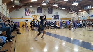 Orestimba Volleyball Tournament Merrill West High vs El Capitan Set 1 of 2 [upl. by Barthel266]