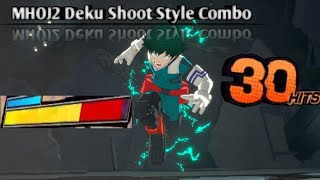 Shoot Style Deku Combo MHOJ2 [upl. by Inigo]