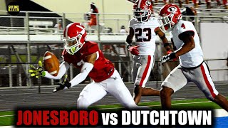 Jontavius Wyman DOMINATES Jonesboro vs Dutchtown  2023 Georgia High School Football [upl. by Tarrant]