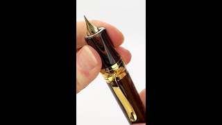 Stipulas DaVinci Inspired Capless Fountain Pen Now in 5 New Ebonite Colors [upl. by Anawot526]