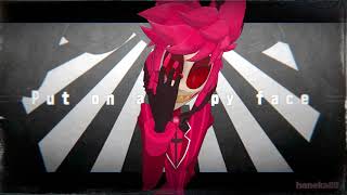 「MMD Hazbin Hotel」Happy Face  Alastor [upl. by Pooi983]