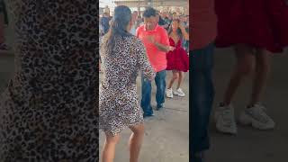 Ana Franco y un seguidor en la pulga de alamo Tx dance foryou lapulgayoutubeshortsvideo [upl. by Dorette836]