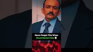 Market crash📈 Never Forget This When STOCK MARKET FALLS shorts nseindia bseindia ytshortsindia [upl. by Garrett]