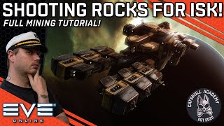 FULL Mining Guide Mine Safely And Make ISK  EVE Online [upl. by Llerraj547]