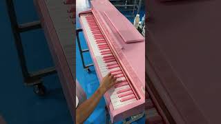 The appearance of this pink piano is very beautiful [upl. by Anihtyc]