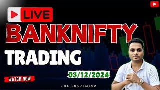 TRADE ANALYSIS OF 031224 📈✅ BANKNIFTY OPTION BUYING  SLOW UP MOVE [upl. by Ainorev317]