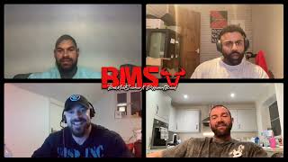 BMS EP23  NATHAN ROBBED  MENS PHYSIQUE WEIGHT CAP  STEPS IS CARDIO OPEN THEN NOVICERANTS [upl. by Yuh]