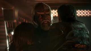 Worf Saves Riker And Troi  Star Trek Picard S03E08 [upl. by Yenffad]