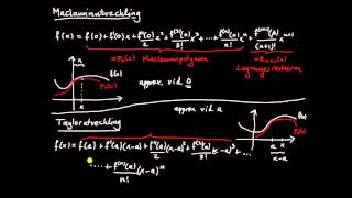 Maclaurinutveckling del 7  Taylorutveckling [upl. by Anstus]