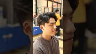 Muchacho barber amp co  Korean haircut korean koreanhairstyles koreanhaircut [upl. by Erdeid]