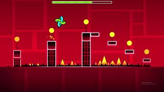 Geometry Dash Stereo Madness ALL COINS [upl. by Annoyt100]