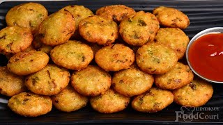 Crispy amp Tasty Potato Snacks Recipe Potato Bites Instant Evening Snacks [upl. by Dani]