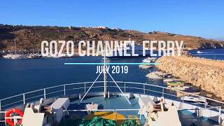 Gozo Channel Ferry  Time Lapse [upl. by Hsetim]