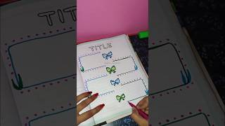 Mind map ideas for assignmentampschoolnotesasthaartandcraft ytshort shortsviralshortyoutubfeed [upl. by Hedvah]