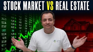 Stock Market vs Real Estate realestate stockmarket StockVsRealEstate [upl. by Demmahom]