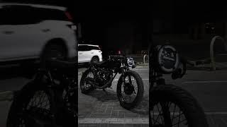 Cafe Racer 125cc caferacer modified 125cc automobile cg125 hondacg125 honda custombuild [upl. by Tannenwald]