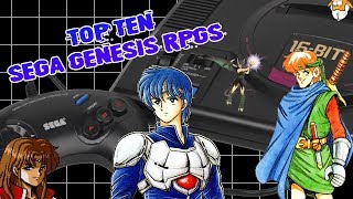 Top 10 Sega Genesis RPGs [upl. by Anilrac]