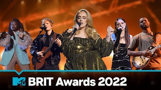 The BRIT Awards 2022 Performance Highlights  MTV Music [upl. by Aimal]