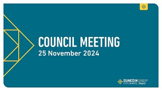 Council Meeting – Monday 25 November [upl. by Daren]