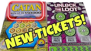 New Ticket Wins🔴 5 Catan amp 3 Unlock The Loot [upl. by Lanam730]