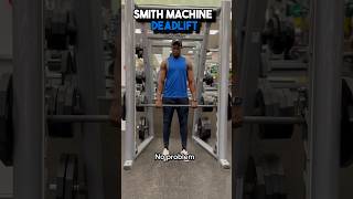 Smith Machine Deadlift Proper Form fitnesstips deadlift workout gym [upl. by Delorenzo258]