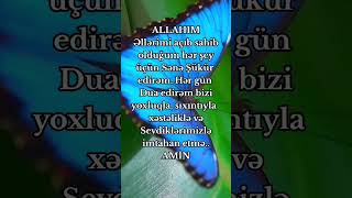 ALLAHIM AMİN🤲 qısa1söz DiniVideolar [upl. by Juetta]