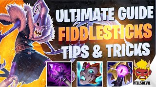 WILD RIFT ULTIMATE FIDDLESTICKS GUIDE  TIPS amp TRICKS  Guide amp Build [upl. by Eednahs]