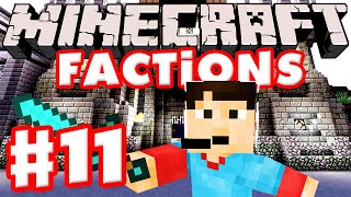 Minecraft Factions Part 11  Raided by the Hunters Scottland Studios Minecraft Factions Server [upl. by Blackman]